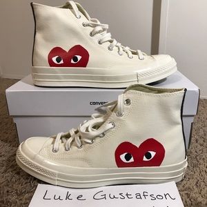 Converse x CDG Chuck Taylor ‘Milk’ (sz 8.5 Men’s)